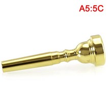 전문 황동 빈센트 바흐 351 시리즈 표준 트럼펫 마우스 피스 3C 5C 7C 악기 액세서리 1pc114596, Gold 5C