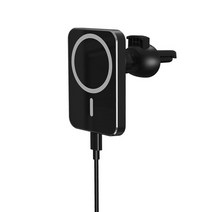 아이폰호환 15W 맥세이프 Macsafe 충전기 폰 13Pro 12 프로 최대 미니 무선 자동차 공기 환기 마운트 carre, 04 as the shown picture