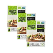 La Tortilla Factory Barbacoa Slow Cooker Sauce Starter 3-Ounce 3 Packages, 1