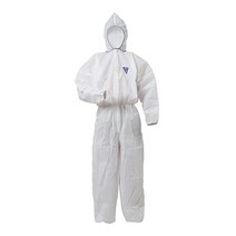 유한킴벌리 크린가드 A30 보호복 후드 흰색특대형 3벌, 단품