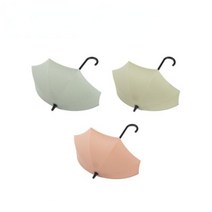 3Pcs 우산 모양 후크 벽 걸이 랙 작은 항목 주방 욕실 벽 마운트 장식 후크 가정용 다목적 홀더, Pinkgreenblue