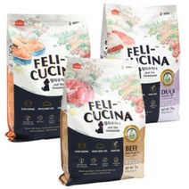 펠리쿠치나 반습식 사료, 1.2kg, 연어 1.2kg+300g
