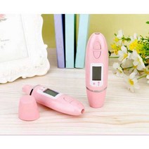 피부수분측정기 분석기 피부진단기 수분측정기 휴대용 얼굴, 2023 다기능 (배터리 버전) 화이트