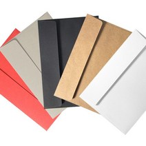 WB33884 청첩장 엽서봉투100장입, 유니닷컴 화이트