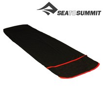 [안전발전소] SEATOSUMMIT 씨투써밋 써모라이트 리액터 침낭 라이너 시리즈, 블랙