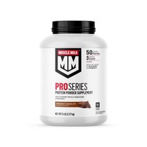 머슬 밀크 프로 시리즈 단백질 파우더 인텐스 바닐라 5파운드, 초콜릿, 5파운드(1팩)