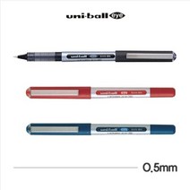 유니볼 아이 수성 볼펜 UB-150, UB-150 혼합 x 12개(흑6청3적3)