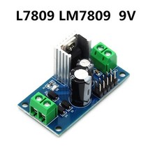 L7805 5V/L7806 9V 3 단자 레귤레이터 모듈 L782 2V 정류기 필터, 03 L7809 9V