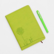 필기구세트 시노트 매출노트 스테노픽 다이어리 노트 볼펜세트 그린