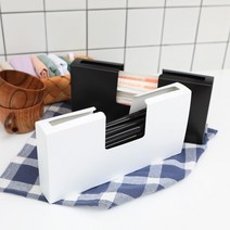 비닐봉투정리함 비닐봉지정리함, 다용도정리함(화이트), 1개
