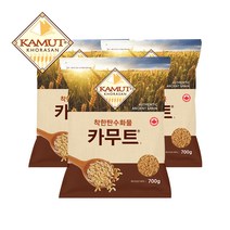 그레인온 캐나다산 카무트 쌀 700g x 3, 700g (3개), 3개