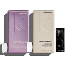 Kevin Murphy Balancing Wash Shampoo and Hydrate Me Rinse 8 4oz Duo | pH Laboratories Pure Repair 10m