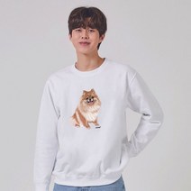 오너클랜 키밍 포메라니안 강아지 맨투맨 후드티