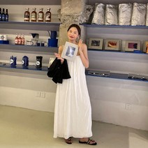 뷔스티에 여름원피스 6월 여자 나시 휴양지 제주도룩