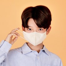 토드비 슈슈 새부리형 중형 주니어 2D 컬러마스크 M, 1box, 베이지