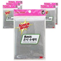 스카치브라이트 베이직 은사수세미, 2개입, 6개