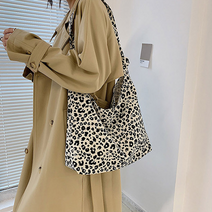 레오파드 에코백 호피가방 연예인 에코백 가벼운 빅토엘
