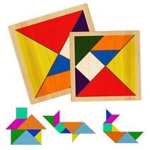 [문구티쳐] 칠교놀이 탱그램 중 사이즈 / 대 사이즈 모음, 칠교놀이/탱그램, 중간사이즈(중)