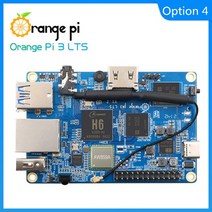 라즈베리파이 센서 진동센서 스마트팜 오렌지 파이 3 LTS 2GB RAM Allwinner H6 8GB EMMC 플래시 와이파이 BT5.0 오픈 보드 전원 지원 데비안 우분투 9., 04 Option 4