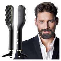 안란 Anlan 매직기 고데기 남성용 수염 교정 브러시 머리 빗 전기 Men S Ctt9