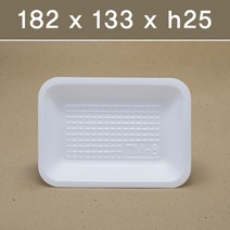 패키지요 스티로폼 사각트레이 8호 1000개
