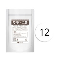 대두식품 흑임자고물200g 12개, 200g