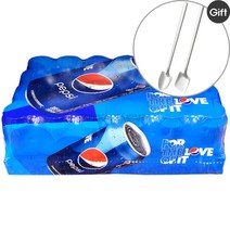 Pepsi 펩시 콜라 355ml x 24캔 + 롱티스푼 2P, 1개