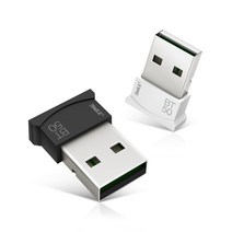 아이피타임 BT50 초소형 블루투스5.0 USB 동글/최대 20m 거리 지원/블루투스5.0 CSR 칩셋/3Mbps 전송속도, 화이트