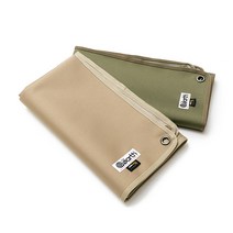 THE EARTH CORDURA Ground Seat 디얼스 그라운드시트 솔리드컬러 필드매트 L TECPDF1 294515, M, OLIVE