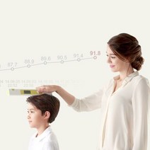 GW80663B 초음파 유아 신장측정 성장관리 신장 측정기 어린이 신장계 예상측정 재는기계 측정 예상 예상계산 자동 인, 블루