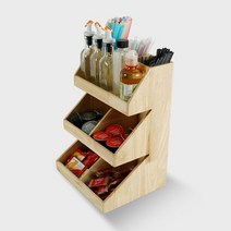 솔리드좁은폭 정리빨대스트로우 디스펜서 p020, 우드, 상세페이지 참조