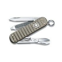 빅토리녹스 VICTORINOX 클래식 프레셔스 Alox 컬렉션 소형 멀티 툴, 인피니트 그레이