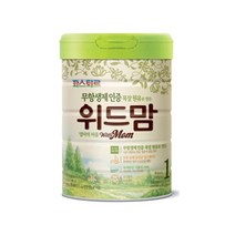 파스퇴르 무항생제 인증 목장원유 위드맘 1단계 750g 6개