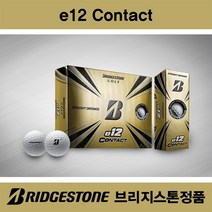SD 브리지스톤 e12 컨택트 3피스 골프공 화이트색상, 색상 : 화이트