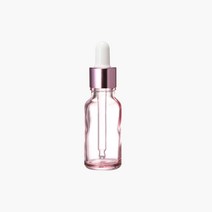 아이플 화장품 스포이드 용기 유리 공병, 핑크/20ml