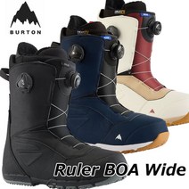버튼 스노우보드 부츠 신발 보아 남성 룰러 와이드 BURTON 일본, 블랙