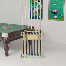 당구대 홀더 보관함 큐대 큐홀더 당구장 진열대 보관 랙 큐 당구큐대 당구용품, 작은금