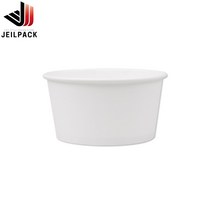 260cc 일회용 아이스크림 종이컵 TH 무지 1000개, 260cc인쇄