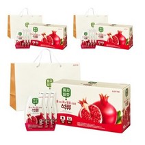 롯데헬스원 통짜발효 석류즙, 90ml, 30개