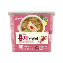 칼칼한 홍게된장국 컵 10g X 12개 즉석요리/즉석식품/반조리식품/즉석조리/된장국, 단품