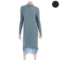 샤틴 YK038 GD01 밑단쉬폰니트원피스 Y194C625