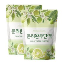 닥터릴리 분리 완두 단백 분말 가루 식물성단백질 소이프로틴 500g, 2개