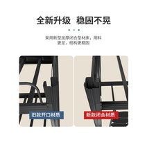 2층벙커침대 어른2층침대 복층 철제 원목 기숙사 침대 상하 2단 학생 스테인리스 직원 2인용 프레임 좌식 겸용, [24] 두꺼운 흰색 너비 1500(베드 보드 + 패드, [01] 다른