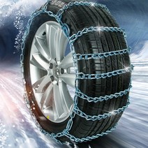 스카니아 덤프 트럭 캐리 고강도 쇠사슬 스노우체인