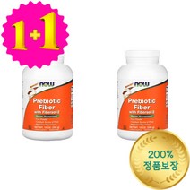 1+1 나우푸드 파이버 화이버 화이바 솔 2 프리바이오틱 섬유질 가루 파우더 340g, 1개, 기본