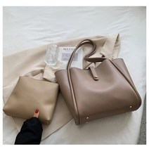 대용량 숄더백 고급감 수업 통근 토트백