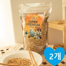 슈퍼주 수퍼 프리미엄 소형새 사료 1.2kg, 1200g, 2개입