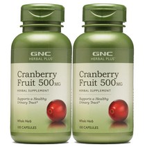 GNC 크렌베리 100캡슐 x2, 2개, 100정