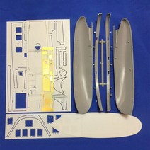 RC요트 RC보트 RC 버전 예인선 XF 308 Lord Nelson Victory 조립 모델 키트 초급 보트, 01 tugboat kit