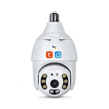 E26 전구 IP 카메라 3MP PTZ 나이트 비전 양방향 토크 자동 추적 CCTV 보안 감시 카메라 + 32g, 카메라+32g